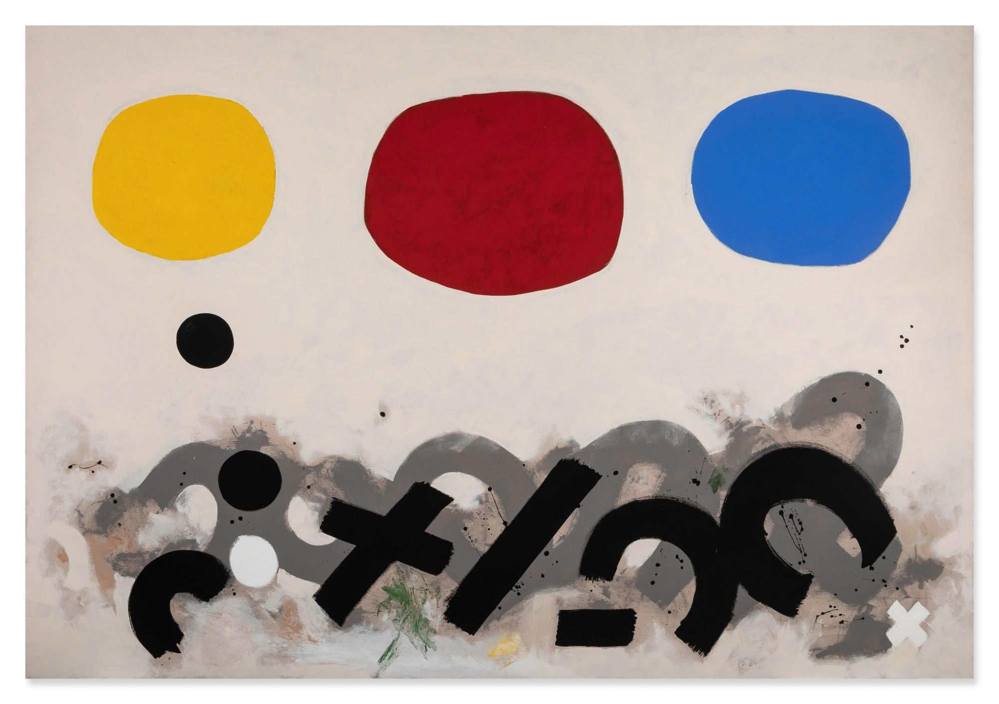 Adolph Gottlieb，Pink Ground，1969.png