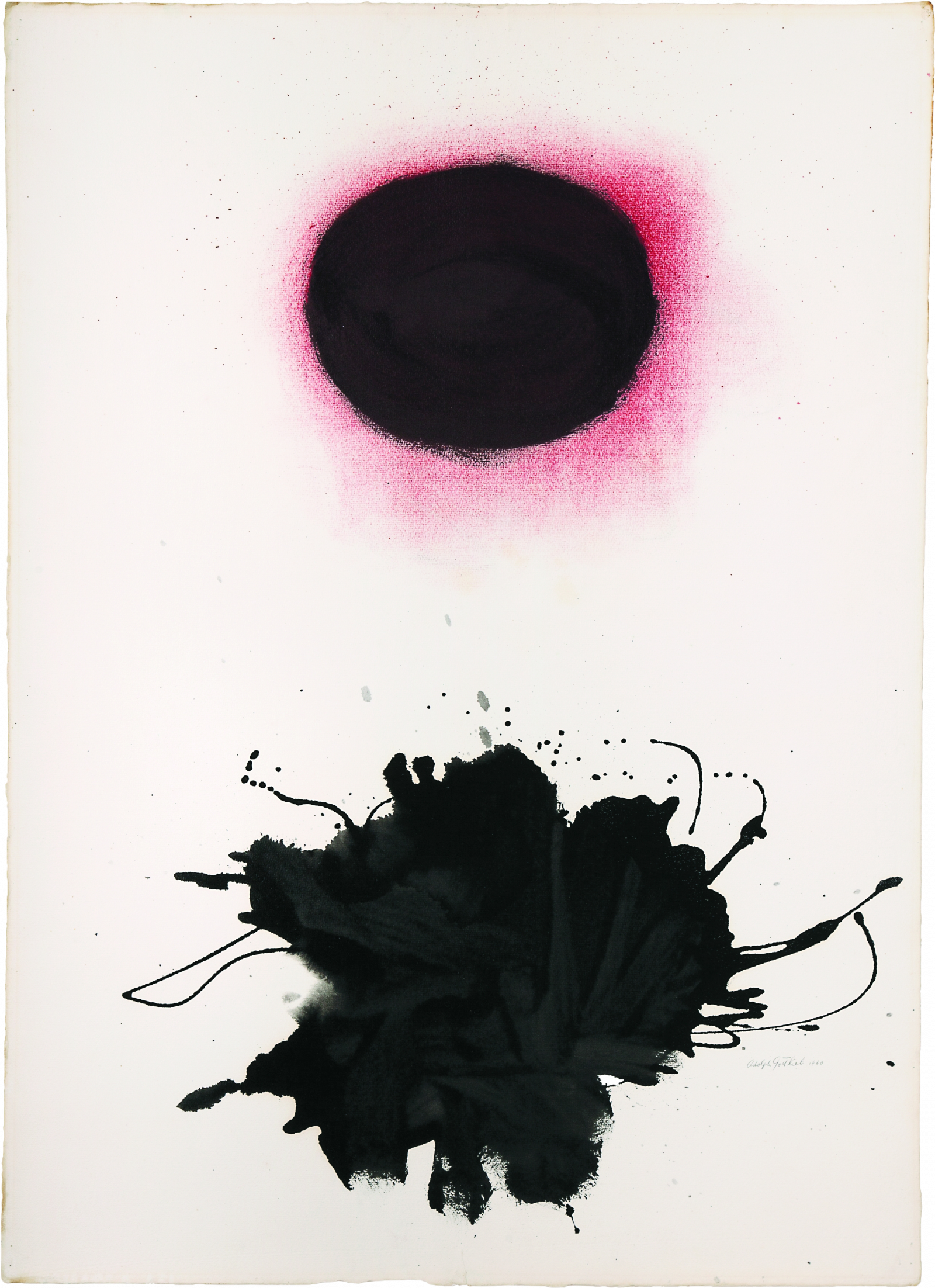 Adolph Gottlieb，Red Halo，1960.png